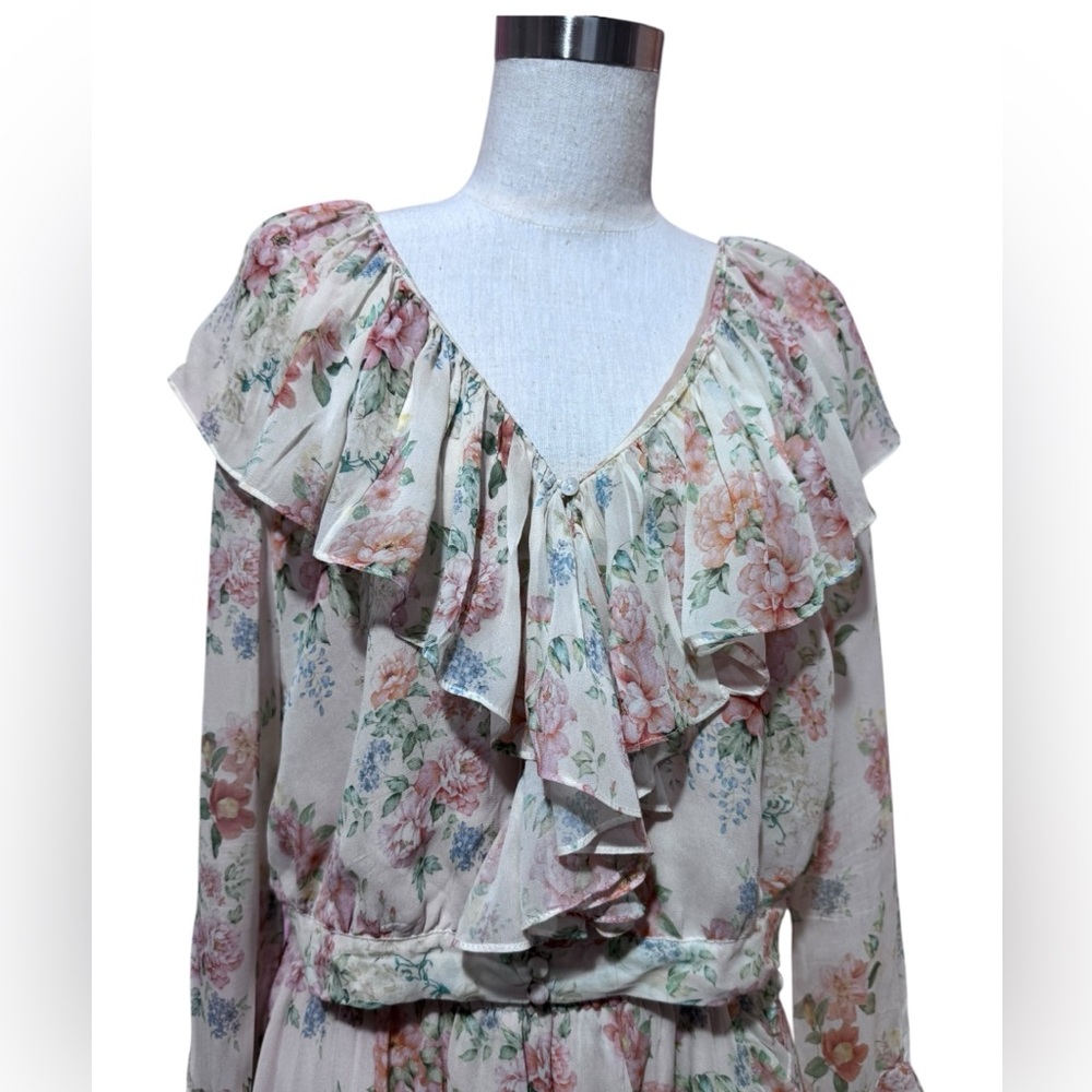 Zara 2 piece Ruffle Cottage Core Romantic Set - Picture 7 of 12